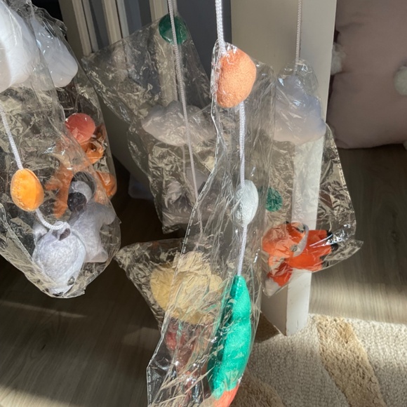 New baby mobile with outdoor mountain animals clouds trees nature infant - Picture 11 of 14